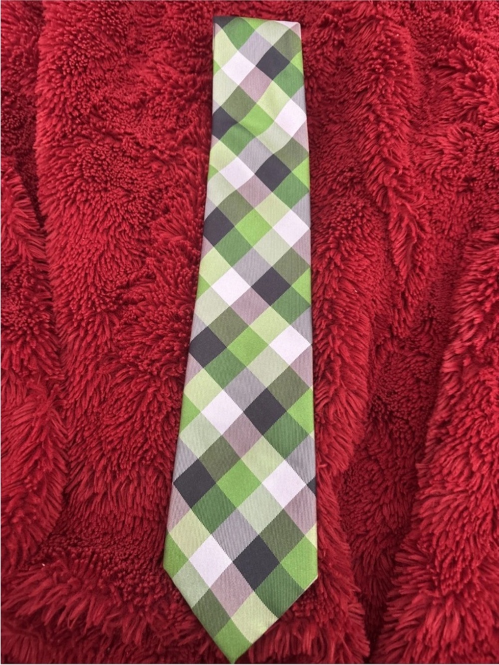 Tommy Hilfiger Silk Tie Greens & Blues